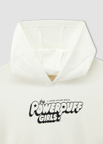 Світшот Powerpuff Girls DeFacto Свитшот написи молочні кежуали трикотаж, бавовна