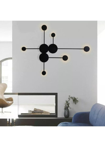 Бра настенное LED WJ013/6-bk-k Черный 73х91х7 см. Sunnysky (253543595)