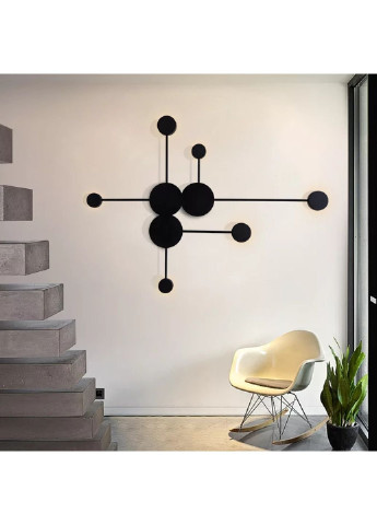 Бра настенное LED WJ013/6-bk-k Черный 73х91х7 см. Sunnysky (253543595)