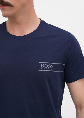 Синяя футболка Hugo Boss