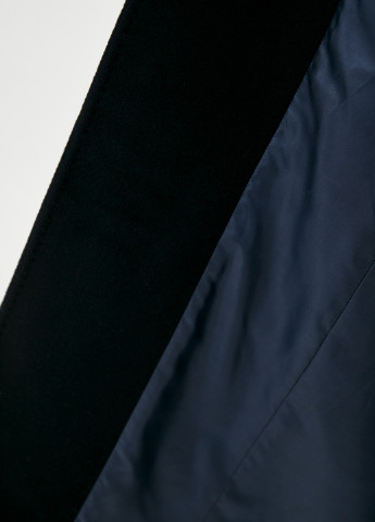 Темно-синее демисезонное Пальто двубортное Florens