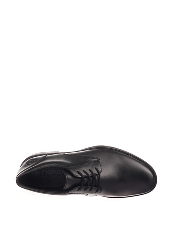 Черные классические туфли Rieker на шнурках