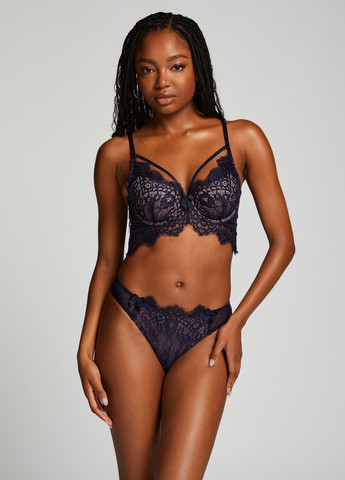 Комбинированный бралетт бюстгальтер Hunkemoller с косточками полиамид