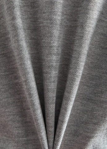 Светло-серое кэжуал платье платье-свитер SHEIN меланжевое