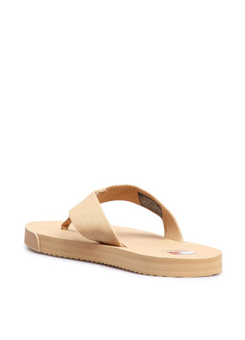 Бежевые кэжуал вьетнамки Tommy Jeans