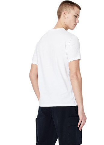 Белая футболка Armani Exchange