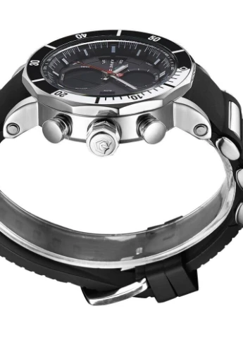 Чоловічі Годинники Kasta Black кварцові спортивні, класичні Weide (226704934)
