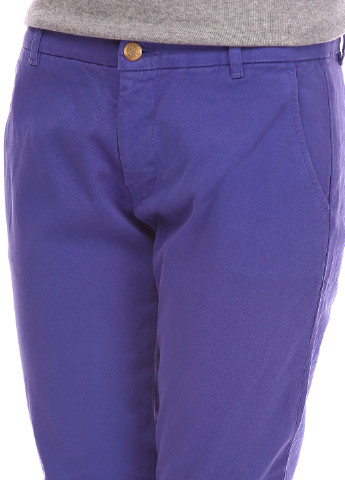 Фиолетовые кэжуал демисезонные зауженные брюки Sprider