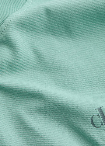 М'ятна футболка Calvin Klein Jeans