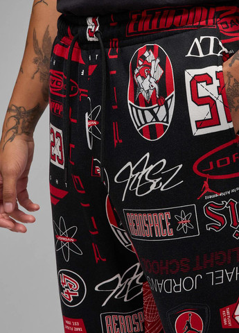 Комбинированные спортивные демисезонные джоггеры брюки Jordan