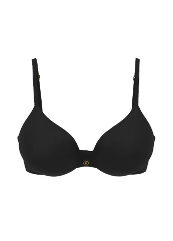 Чорний демісезонний комплект (бюстгальтер, трусики) Victoria's Secret