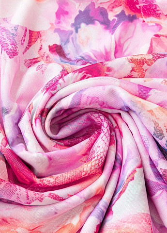 Комбинированное кэжуал платье SHEIN с цветочным принтом