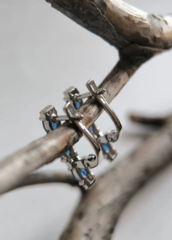 Сережки Silver Flame (369649359)