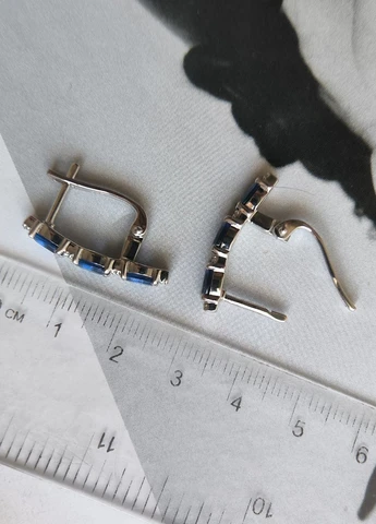 Сережки Silver Flame (369649359)