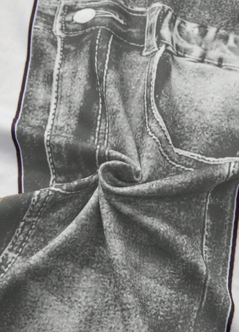 Серые демисезонные леггинсы SHEIN