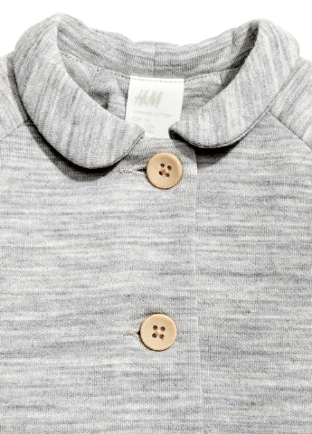 Сіре демісезонне Пальто H&M
