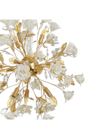 BKL-524S / 12 E14 GD люстра флористика Brille (188421984)