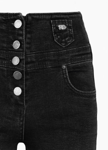 Черные демисезонные джинсы jk03 164 черный (2000904160396) Redpolo