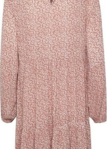 Світло-рожева кежуал сукня Kaffe з малюнком