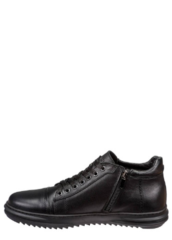 Черные зимние ботинки мужские Casual