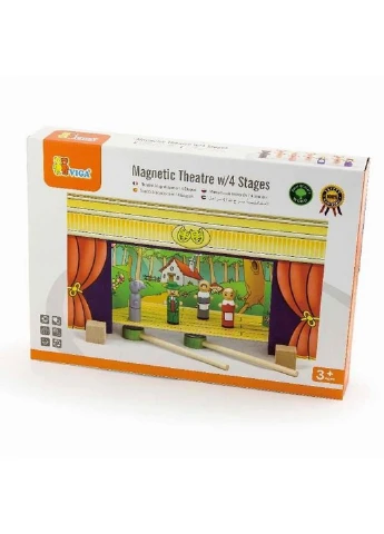 Дитячий набір Театр 5х34х25 см Viga Toys (228856548)
