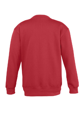 Sol's свитшот однотонный красный кэжуал