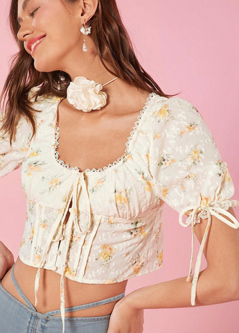 Белая блуза SHEIN