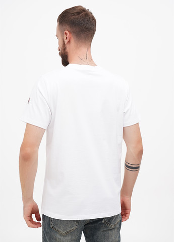 Белая футболка Moncler