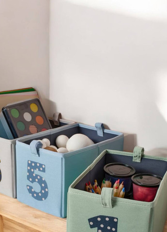 Коробка для зберігання (3 шт.), 17x27x17 см IKEA (266989057)