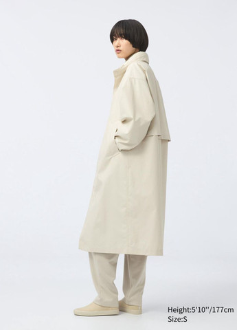 Плащ Uniqlo на пуговицах демисезон (321974752)