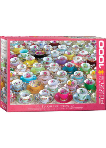 Пазл Коллекция чайных чашек 1000 элементов (6000-5314) Eurographics (249984651)