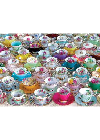 Пазл Коллекция чайных чашек 1000 элементов (6000-5314) Eurographics (249984651)
