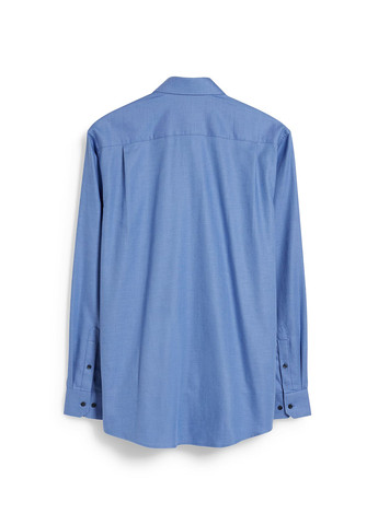 Темно-голубой классическая, кэжуал рубашка однотонная C&A