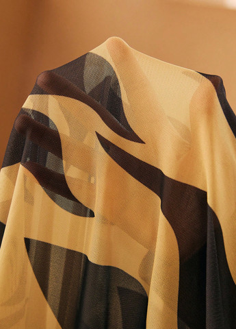 Чорний літній комплект (купальник, спідниця) монокіні, суцільний SHEIN