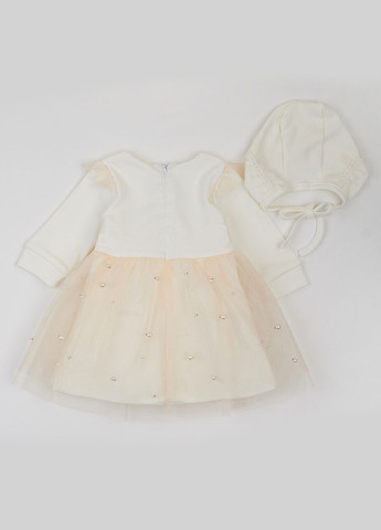 Комплект (платье, чепчик) Ляля (304549175)