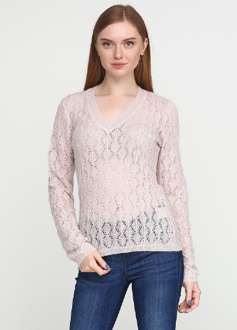 Світло-рожевий демісезонний пуловер пуловер Folgore Milano