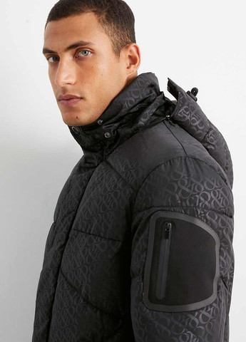 Чорна зимня куртка C&A