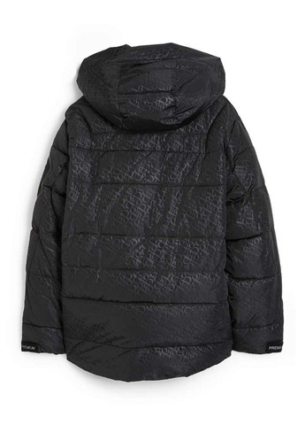 Чорна зимня куртка C&A