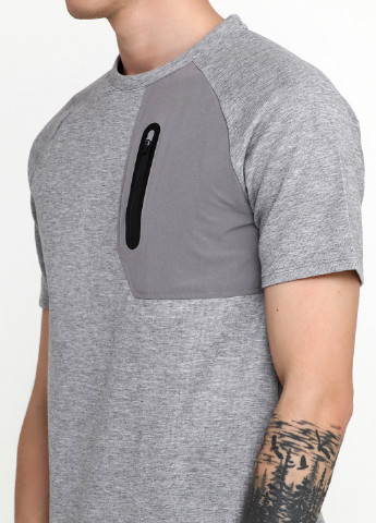 Сіра футболка з коротким рукавом H&M