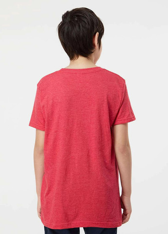 Красная летняя футболка Tultex