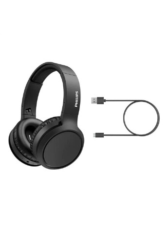 Наушники (TAH5205BK/00) Philips tah5205 over-ear anc wireless mic black (253546268)