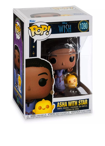 Ігрова фігурка Аша із зіркою, 8.8х11.5х15.9 см Funko (278369568)
