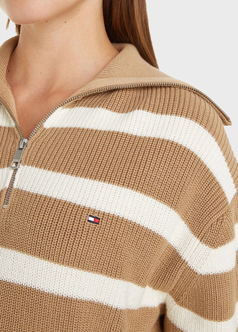 Бежевий демісезонний светр Tommy Hilfiger