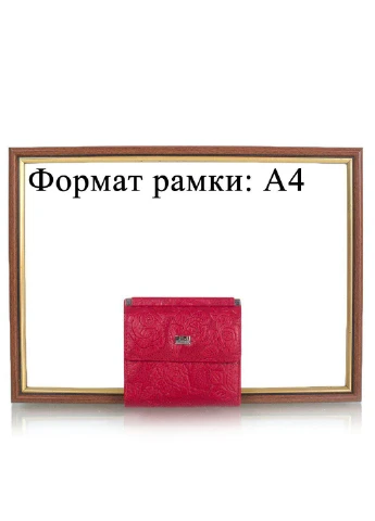 Жіночий шкіряний гаманець 10,5х10,5х1,5 см Desisan (195538202)