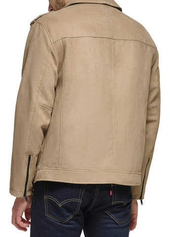 Бежева демісезонна куртка косуха DKNY