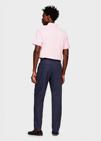 Синие кэжуал, классические демисезонные классические брюки Tommy Hilfiger