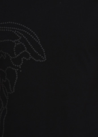 Чорна літня футболка Versace