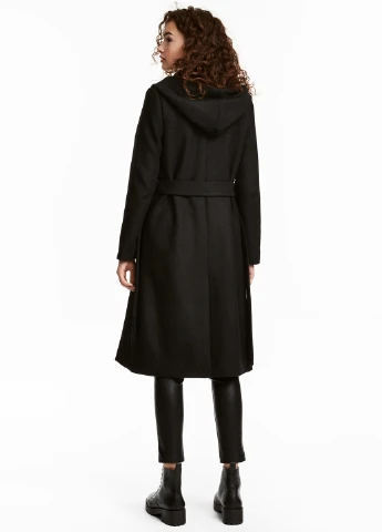 Чорне Пальто демісезон,чорний, Divided H&M