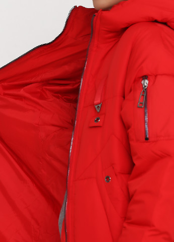 Красная демисезонная куртка Monte Cervino