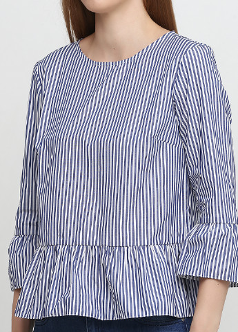 Комбинированная летняя блуза Etam